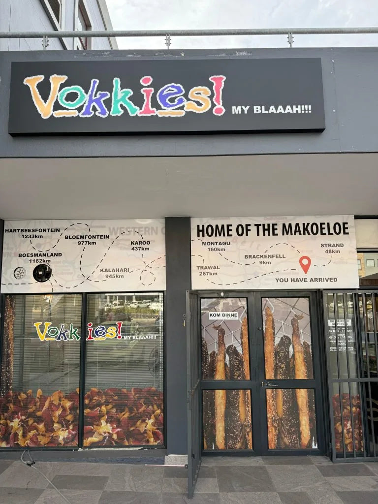 Vokkies Bellville se winkelfront