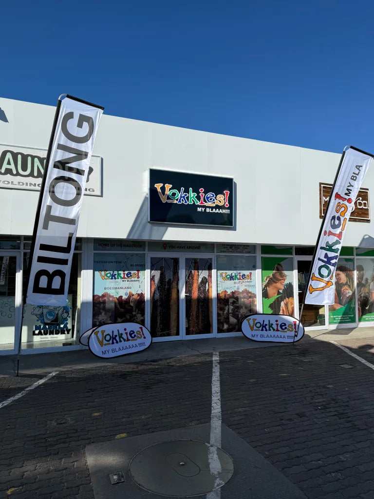 Vokkies Bloemfontein se winkelfront