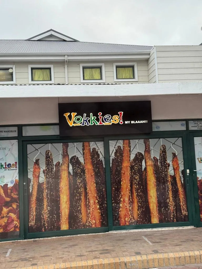 Vokkies Hermanus se winkelfront