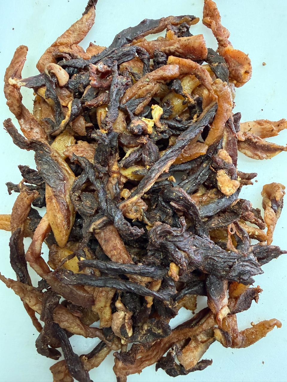 C Graad Chilli Bites en Plain Bites